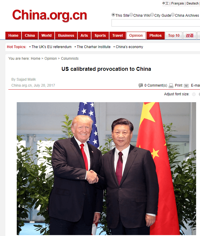 17 07 20 Trump & Xi article
